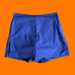 90's vintage high waisted mini skort Size 10 Carolina blues